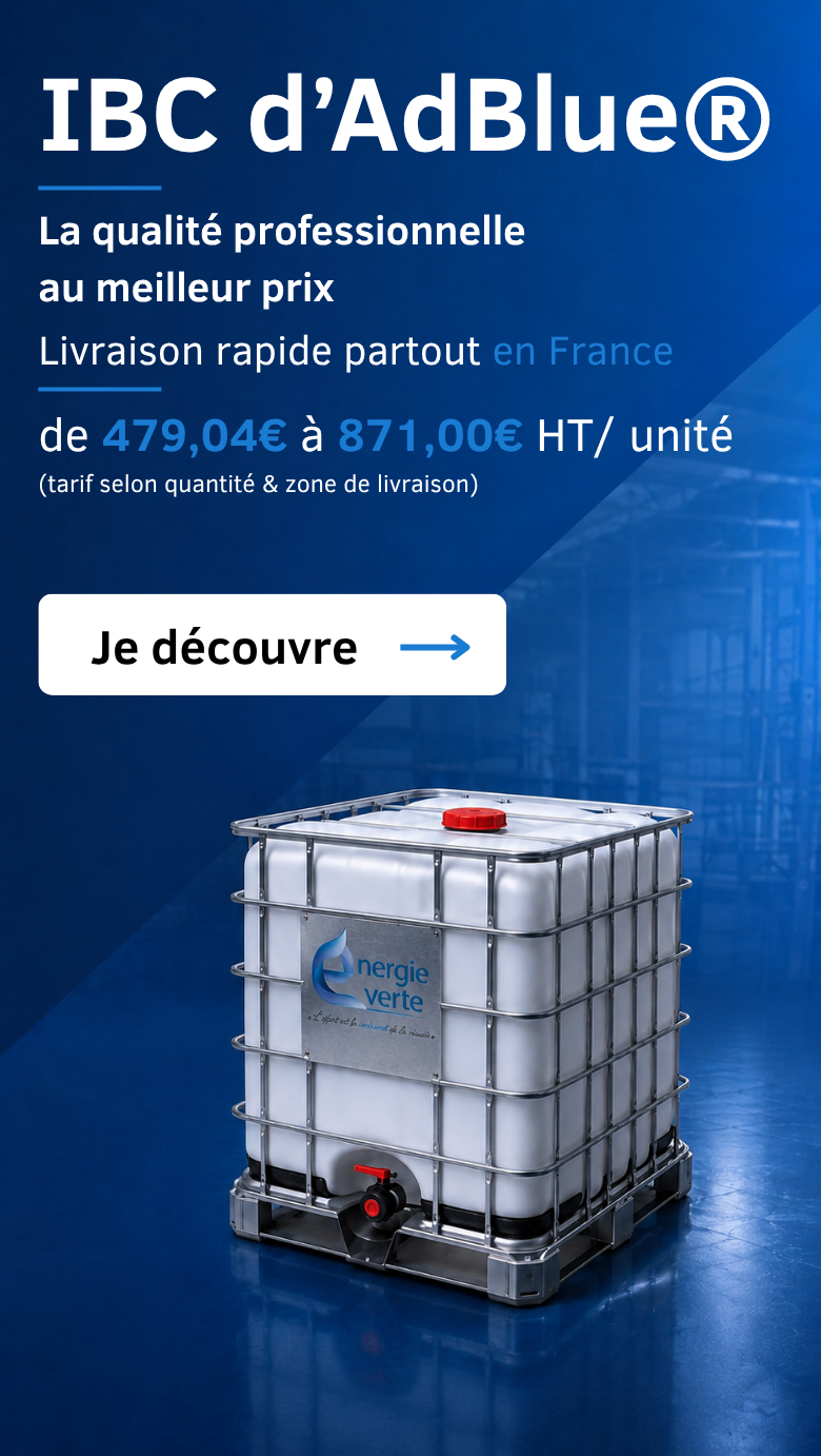IBC d’AdBlue® la qualité professionnelle au meilleur prix livraison rapide partout en France