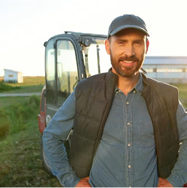 photo d'un agriculteur'